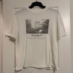 Abercrombie & Fitch White New York City Photo Tee